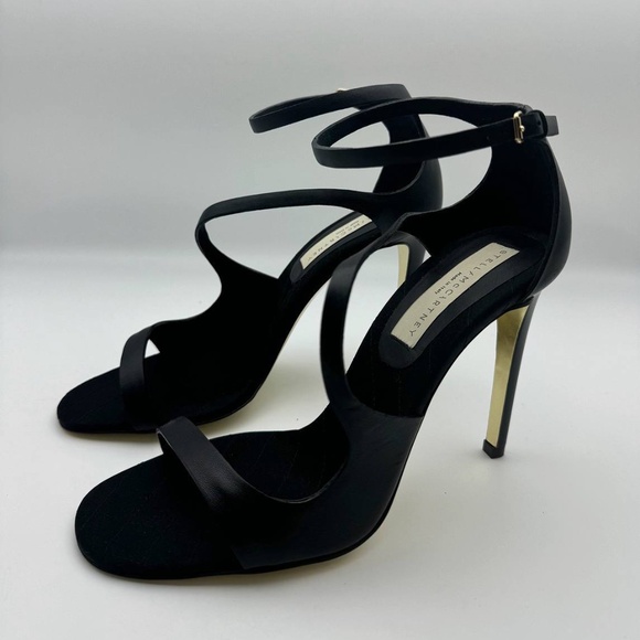 HIGH-HEEL SANDALS SLIP-ON STYLE VON STELLA MCCARTNEY SIZE 38 - Picture 2 of 9